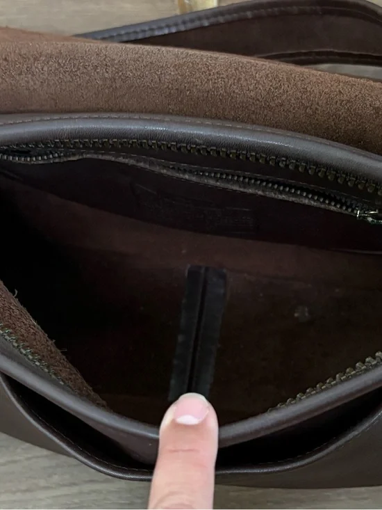 Coach Patricia Legacy Flap Mahogany Brown Leather Crossbody Saddle‎ Bag 9951 Y2K - Picture 9 of 11